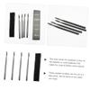 EXQUIMEUBLE 4pcs Eyebrow Brush Lash Extension Brush Eyelash Combs Safe Skin-friendly view 4