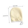 EXQUIMEUBLE 6PCS Reusable Microfiber Makeup Removal Pads Soft Face Cleaning Cloths for Women Instant Use Cleaning Gloves for Sensitive Skin Random Color view 2