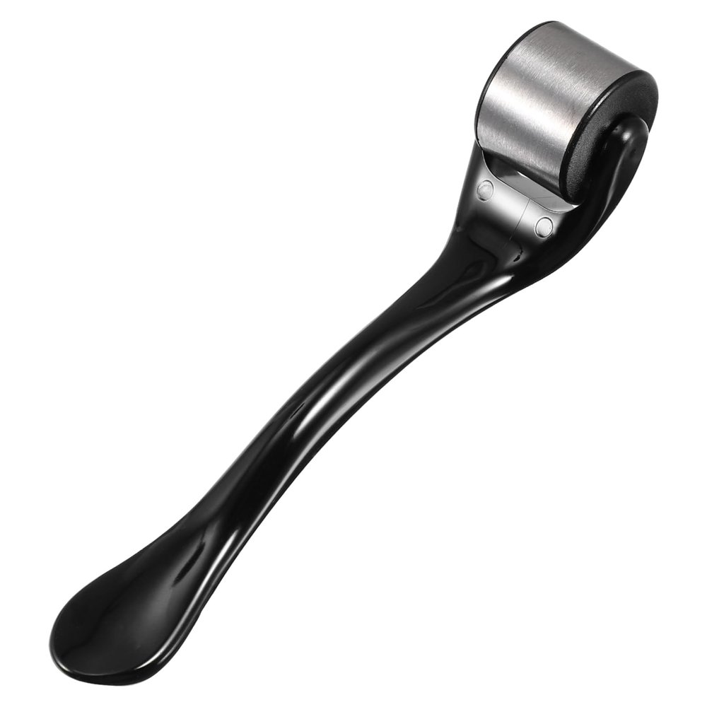 EXQUIMEUBLE Stainless Steel Facial Massager Handheld Massager Cooling Facial Roller for Puffiness Reduction Dark Circles and Skin Tightening
