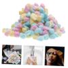 KAILIKETIY Organic Cotton Balls Bulk Pack Reusable Cotton Rounds for Face Colors Gentle Makeup Removal Balls Face Cleaning Supplies view 4