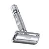 EXQUIMEUBLE Men's Double-Edged Manual Shaving Razor Vintage Hand Shaver Blades Classic Safety Razor Barbers and Home Use view 1