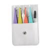 PACKOVE 2 Sets Set of Eyebrow Trimming Tools Tweezers Scissor Clips Shaper Makeup Tool Skin-friendly for Ages view 4