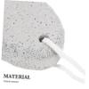 Garneck Stone Foot Scrubber Pumice Stone for Foot Scrub Dead Skin Remover Corn Remover Heel Scraper Pedicure Rasp view 3