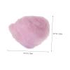 EXQUIMEUBLE Cotton Balls Pink Yellow Blue Gentle Face Cleaning Makeup Removal Non-Woven Easy to Use view 2