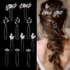 11 Pieces Bride Hair Pins Rhinestone Bridal Hairpiece for Women Crystal Wedding Hair Accessories for Bridesmaids view 1
