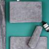 5 PCS Beauty Salon Towels, Microfiber Bath Skirt Shower Cap Pillow Towels Bath Towels Bathroom Towels for Kithcen Bathroom (Dark Gray) view 2