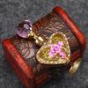5Ml Mini Perfume Bottle Empty Glass Travel Perfume Bottle Fancy Decoration Perfume Bottles Refillable,Purple-4 * 8cm view 3