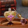 5Ml Mini Perfume Bottle Empty Glass Travel Perfume Bottle Fancy Decoration Perfume Bottles Refillable,Purple-4 * 8cm view 4
