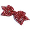 10Pcs 13CM 5" Big Boutique Glitter Synthetic Leather Hair Bows For Hairpins Glitter Bowknot Bow For Women (10Pcs Pink, With Clip) view 2