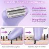 Bikini Trimmer Electric Razors for Women,3 in 1 Body Hair Removal Kit for Face,Pubic,Arm, Leg, Armpit, Bikini Trimmer,Painless IPX6 Waterproof Rechargeable Portable Lady Shavers Wet & Dry Gifts view 3