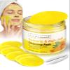 Turmeric and Kojic Acid Cleansing Face Pads  Turmeric Exfoliating Face Scrub Pads, 50 Pcs, for Mild Cleansing Exfoliation Oil Control, Suitable for All Skin Types view 1
