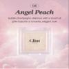 Glint Highlighter (Angel Peach, 0.08oz) Korean Skincare Makeup Luminous Baked Highlighter. Hydrating, Micro-Shimmer Pearls for Cheeks & Eyes view 2