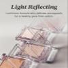Glint Highlighter (Peach Quartz, 0.08oz) - Korean Skincare Makeup Luminous Baked Highlighter. Hydrating, Micro-Shimmer Pearls for Cheeks & Eyes view 3