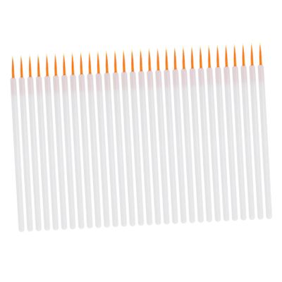 HAKIDZEL 100Pcs Disposable Eyeliner Brushes Fine Nylon Tip Makeup Applicators for Eye Makeup Professional Cosmetic Tools for Women