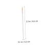 HAKIDZEL 100Pcs Disposable Eyeliner Brushes Fine Nylon Tip Makeup Applicators for Eye Makeup Professional Cosmetic Tools for Women view 3