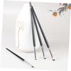DEARMAMY 4pcs Eyeliner Brush Eye Makeup Tools for Women Portable Detail Brushes for Eyeshadow and Eyeliner Application for Personal and view 2