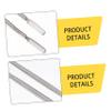 BELLIFFY 6pcs Professional Eyelash Curlers Double-end Eyebrow Combs Portable Lash Separation Tool view 4