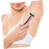 HAKIDZEL 24pcs Disposable Manual Razor Set for Women and Men Portable Hair Trimmer for Travel Body Shaver Ergonomic Handle for Quick Hair Removal view 2