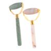 VICASKY 2pcs Jade Facial Massager Face Gua Sha Tool for Skin Care Uplift Massaging Beauty Roller view 1