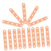 Happyyami Hair Salon Essential 20 Pack Silicone Perm Rod Bands Elastic Hair Curler Bands for Women Spiral Curler Rods view 1