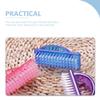 CALLARON 6pcs Nail Cleaning Brush Manicure Dust Brush Long Handle Scrub for Fingernail and Easy to Use view 3