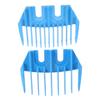 Toyvian Professional Sheep Shears Clipper Guide Attachment for Precise Cutting 2pcs Replacement Combs for Electric Trimmer Compatible Goat and Lamb Shearing view 1