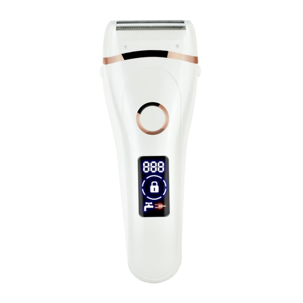 WRITWAA USB Rechargeable Hair Trimmer for Women Bikini Face Hair Removal Machine