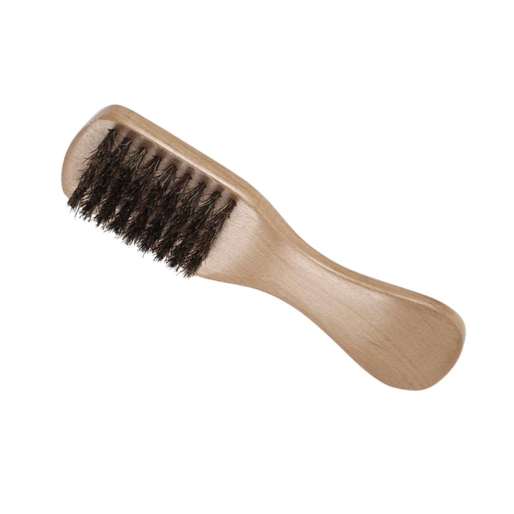 VICASKY Wooden Handle Beard Brush Beard Cleaning Tool for Men and Space-saving for Male Friends