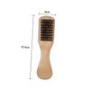 VICASKY Wooden Handle Beard Brush Beard Cleaning Tool for Men and Space-saving for Male Friends view 2
