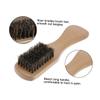 VICASKY Wooden Handle Beard Brush Beard Cleaning Tool for Men and Space-saving for Male Friends view 3