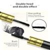Easilydays 4D Black Mascara, 2 In 1 Double Headed Tubing Mascara for Lash Makeup, 5x Longer Waterproof Lash Silk Fiber Eyelash, Lengthening Curling Non Smudge Lasting Curling view 4