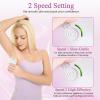 Epilator for Women, Cordless Hair Removal Device Hair Removal for Women, 3 in 1 Rechargeable 2 Speed Womens Electric Shaver for Face Legs Arms Armpit Bikini view 2