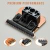 1Pack Replacement Blades Compatible With BaBylissPRO Barberology FX787 Series, FX787 Replacement Blade for Outlining Hair Trimmers, rose-gold view 3