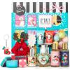 16 Pcs Advent Calendar 2025 Christmas Gifts for Women Mom - Luxury 2025 Gift Box for Christmas, Bath and Body Gift for Sister, Gift Baskets Set for New Year Gift, Christmas Bath and Body Gift Set view 1