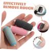 PartyKindom 6PCS Replacement Foot Roller Heads for Pedicure Sky Blue Pink Black Safely Removes Hard Dry Cracked Skin Ergonomic Design for Easy Installation and Long Lasting Use view 4