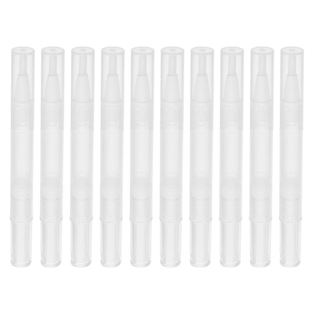 10pcs Refillable Nail Oil Pens 5ml Plastic Twist Tubes