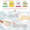 LAENITA SINGSINGHAN SOOTHING GEL, 50 g / 1.76 fl. Oz, ALOE, MANGO, DRAGON FRUIT, KIWI, moisturizing, Cooling gel, After Sun Care, Sunburn Relief, airless container (50 g, MANGO) view 3