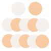 12 Pcs Round Makeup Sponges for Foundation, Facial Powder Puff Cosmetic Sponge Makeup Pads Foundation Powder Blender Round Foam Pad for Liquid Concealer Cream, Wet and Dry Dual Use view 1