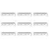 Facial Razor Replacement Blades Designed for compatibility with Tweezerman facial razors. (Pack of 9) view 1