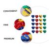 ERINGOGO Brow Pencil Sharpener Set of 60 Heart Design Easy to Carry Use for School Makeup view 4
