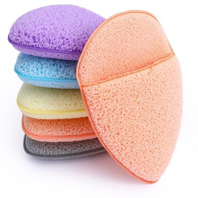 6 Pcs Facial Sponges Set, Soft Reusable Face Sponges for Cleansing, Make Up Sponge for Face, Facial Sponge for Daily Deep Cleansing and Regular Exfoliating for Washing Faces, Makeup Remover
