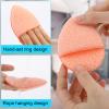 6 Pcs Facial Sponges Set, Soft Reusable Face Sponges for Cleansing, Make Up Sponge for Face, Facial Sponge for Daily Deep Cleansing and Regular Exfoliating for Washing Faces, Makeup Remover view 3