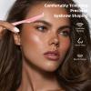 Dermaplane Razor for Women Face, Stainless Steel Handle with 6 Replaceable Blades, Huauoo Face Razors for Women, Peach Fuzz Remover, Eyebrow Trimmer, Dermaplaning Tool for Face Exfoliation (Pink) view 4
