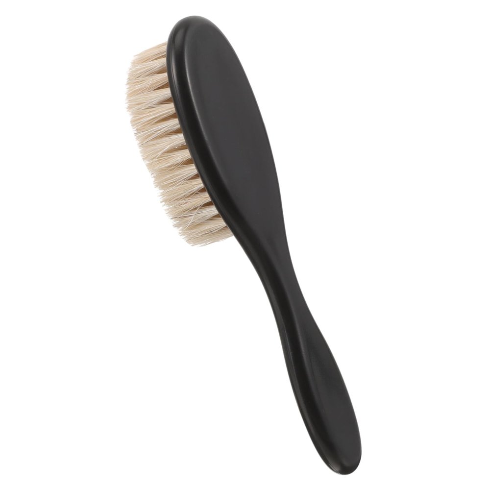 EXQUIMEUBLE Hair Brush for Thick Hair Men Beard Cleaning Quality Barber Easy to Maintain Abs Bristle