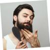 EXQUIMEUBLE Hair Brush for Thick Hair Men Beard Cleaning Quality Barber Easy to Maintain Abs Bristle view 4