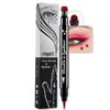 evpct 1Pcs 2-in-1 Red Colored Winged Eyeliners Stamp, Red Stars Face Stamps Makeup, Waterproof Eyeliner Eye Stamp Liners Tool Set Kit for Womem, Wing Eyeliner Stamp Figures Tool Wingliner Shapes, 10# view 1