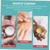 ARTSEWPLY 20pcs Round Makeup Puff for Foundation Concealer Compressed Facial Sponges Makeup Pads Pure Cotton Velvet Easy to Use view 3