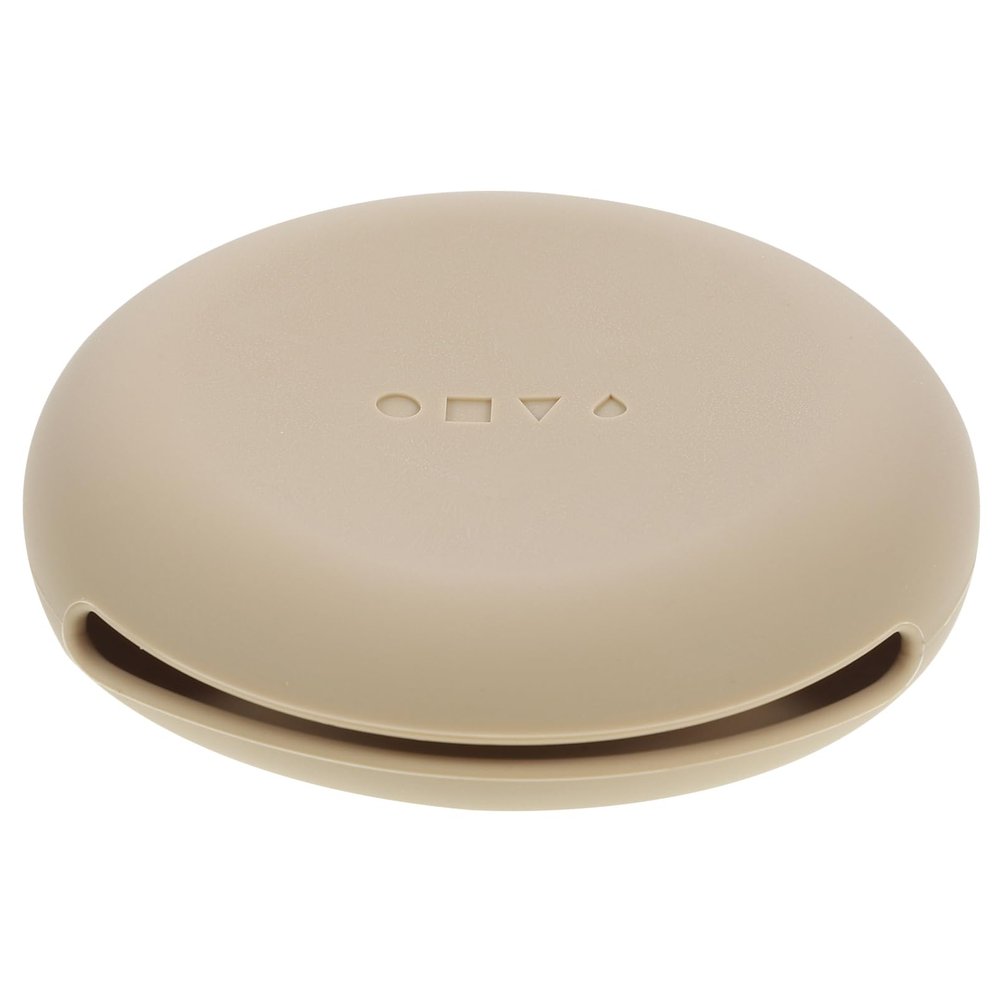 BELLIFFY Silicone Makeup Sponge Box Portable Travel Puff Case Makeup Puff Holder Powder Storage Compact Organizer