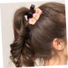 BELLIFFY 4pcs Plumeria Flower Hair Combs for Women Girls Decorative Hair Accessories for Brides Lightweight Side Combs for Various Occasions Durable Easy to Use Hairpins view 2