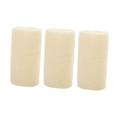 ARTSEWPLY 3Pcs Natural Loofah Sponge Exfoliator Pads Body Scrubber for Bathing Exfoliating Towel for Deep Cleaning Skin